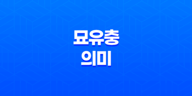 묘유충에 대해서 알아보자! 91