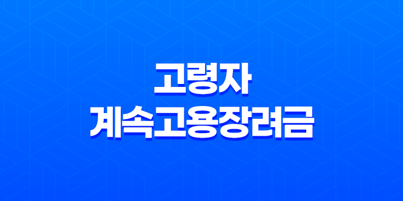 고령자 계속고용장려금 지원 대상 및 기간 신청 방법 알아보기 8 고령자 계속고용장려금 지원 대상 및 기간 신청 방법 알아보기 7
