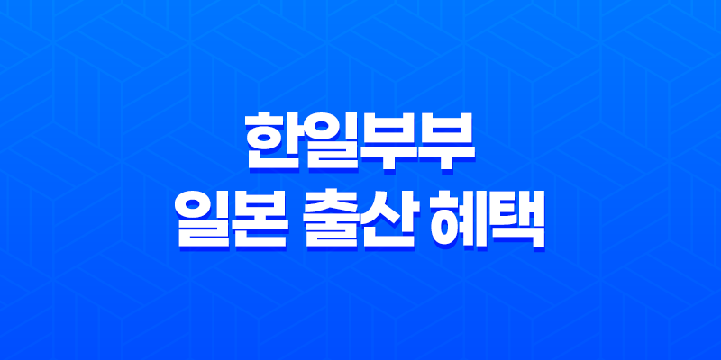 한일부부 일본 출산 혜택 - 양육수당, 아동수당, 출산지원금 안내 8 한일부부 일본 출산 혜택 - 양육수당, 아동수당, 출산지원금 안내 7