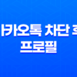 카카오톡 차단 후 프로필 사진 노출 여부, 그리고 비공개 설정 방법 13