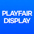 최고의 웹폰트 : Playfair Display - Google Fonts 17