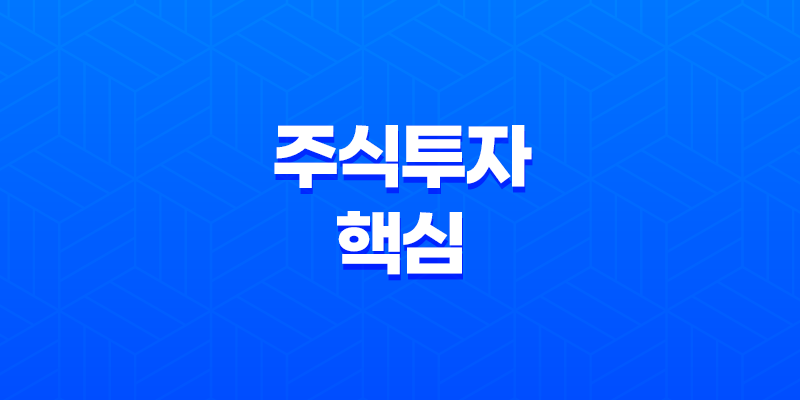 주식투자의 핵심(+ 금융의 원리와 전략) 8 주식투자의 핵심(+ 금융의 원리와 전략) 7