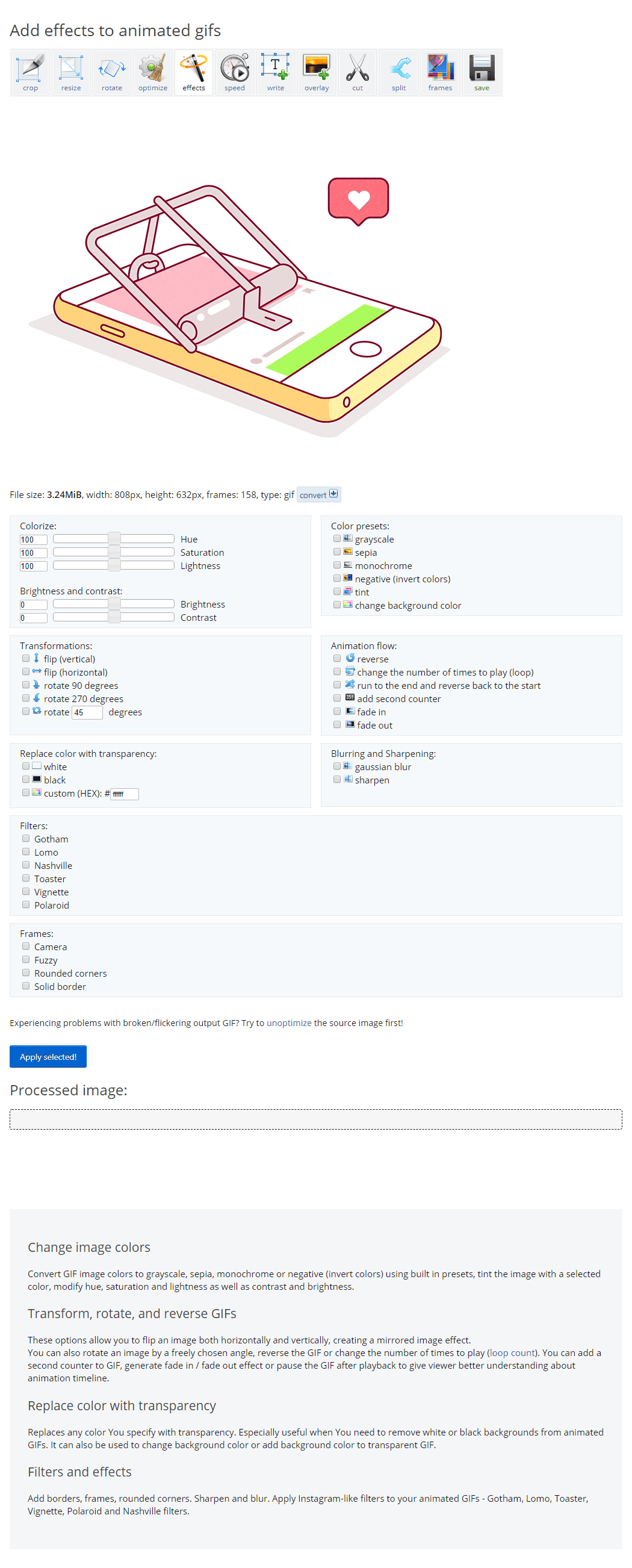 움짤 이미지를 효과적으로 투명하게 만드는 비밀 방법 7