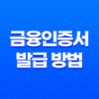 금융인증서 발급 방법 신한은행 인터넷뱅킹 33