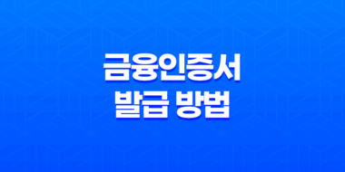 금융인증서 발급 방법 신한은행 인터넷뱅킹 31