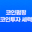 코인펌핑 - 코인투자 세력이 올리는 펌핑의 특징 11