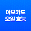 아보카도 오일 효능 및 부작용 15
