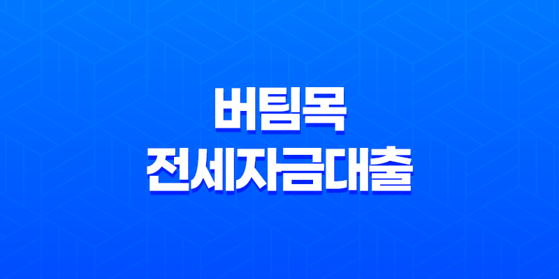 버팀목 전세자금대출 주택전세자금대출 안내 8 버팀목 전세자금대출 주택전세자금대출 안내 7