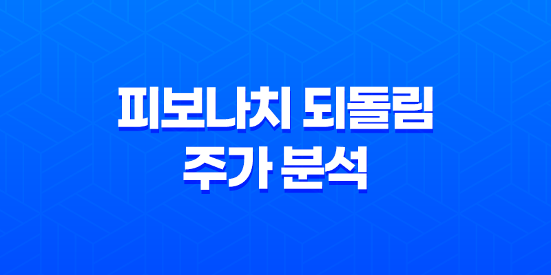 피보나치 되돌림, 주가 분석에서의 활용 방법 8 피보나치 되돌림, 주가 분석에서의 활용 방법 7