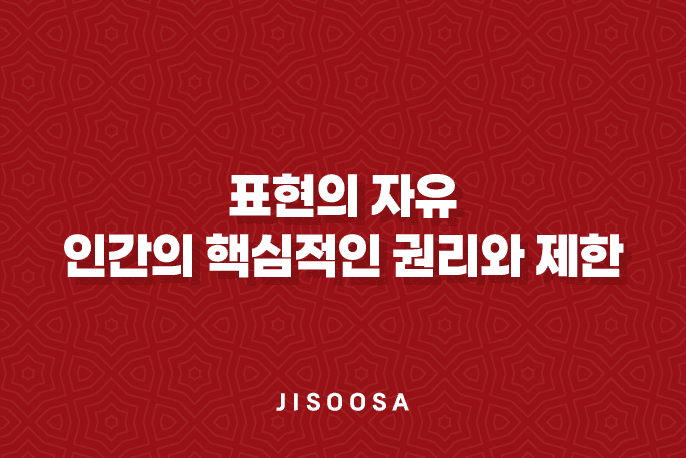 표현의 자유, 인간의 핵심적인 권리와 제한 1