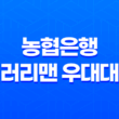 농협은행 샐러리맨 우대대출 자격조건 알아보고 신청하기 11