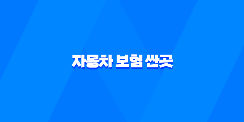 자동차 보험 싼곳 - 5가지 방법으로 저렴한 보험 찾기 8 자동차 보험 싼곳 - 5가지 방법으로 저렴한 보험 찾기 7