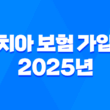 치아 보험 가입 - 2025년 기준 꼭 필요한 치아 보험 비교표 및 후기 확인 1