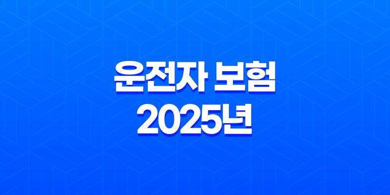 운전자 보험 - 2025년 꼭 필요한 이유와 가입 전 필수 비교 가이드 8 운전자 보험 - 2025년 꼭 필요한 이유와 가입 전 필수 비교 가이드 7