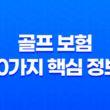 골프 보험 10가지 핵심 정보 - 라운딩 중 사고 시 보상받는 방법 1
