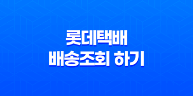 롯데택배 배송조회 하기 - 내 택배 위치 실시간 확인 방법 27