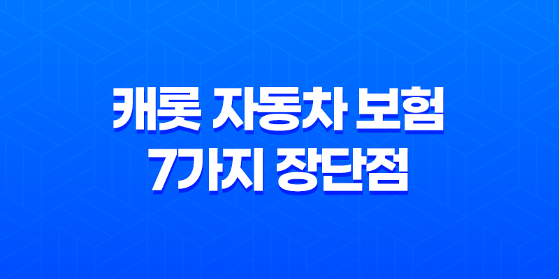 캐롯 자동차 보험 - 7가지 장단점 및 후기 분석 (디시 포함) 8 캐롯 자동차 보험 - 7가지 장단점 및 후기 분석 (디시 포함) 7