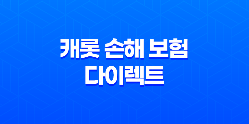 캐롯 손해 보험 다이렉트 - 2025년 후기와 함께 자세히 알아보기 8 캐롯 손해 보험 다이렉트 - 2025년 후기와 함께 자세히 알아보기 7