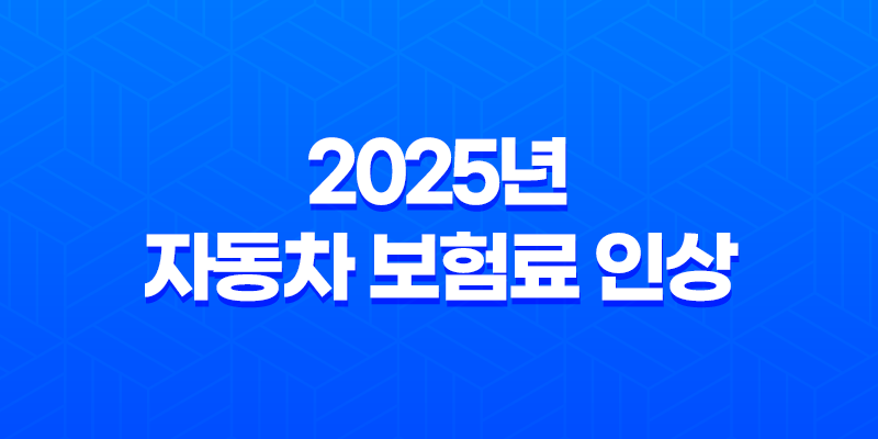 2025년 자동차 보험료 인상, 미리 대비하는 7가지 방법 7