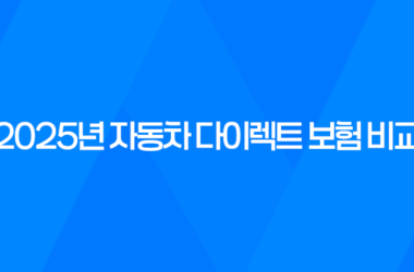 2025년 자동차 다이렉트 보험 비교 - 꼼꼼하게 따져보고 저렴하게 가입하는 방법 15
