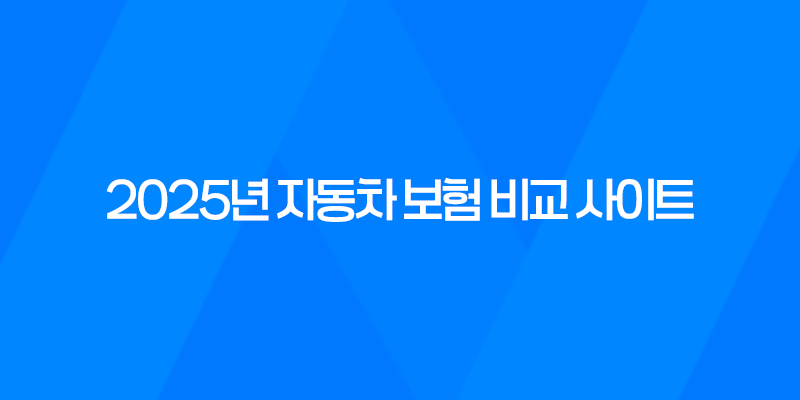 2025년 자동차 보험 비교 사이트 완벽 분석 - 나에게 맞는 최적의 보험 찾기 8 2025년 자동차 보험 비교 사이트 완벽 분석 - 나에게 맞는 최적의 보험 찾기 7