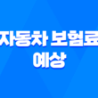 2025년 자동차 보험료 예상 - 내 차 보험료, 얼마나 나올까? 5