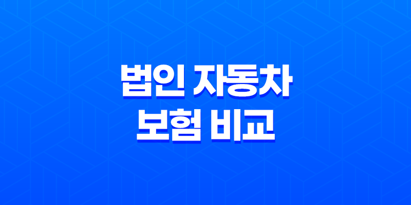 똑똑하게 법인 자동차 보험 비교하는 5가지 방법 - 보험료, 임직원 범위, DB까지 꼼꼼하게! 8 똑똑하게 법인 자동차 보험 비교하는 5가지 방법 - 보험료, 임직원 범위, DB까지 꼼꼼하게! 7