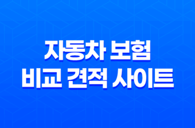자동차 보험 비교 견적 사이트 - 2025년 최신 정보와 꿀팁 대방출 9