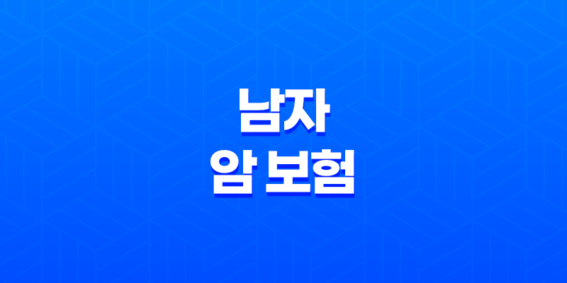 남자 암 보험 - 2025년 최신 정보와 가입 가이드 - 30대, 40대, 50대를 위한 맞춤 전략 8 남자 암 보험 - 2025년 최신 정보와 가입 가이드 - 30대, 40대, 50대를 위한 맞춤 전략 7
