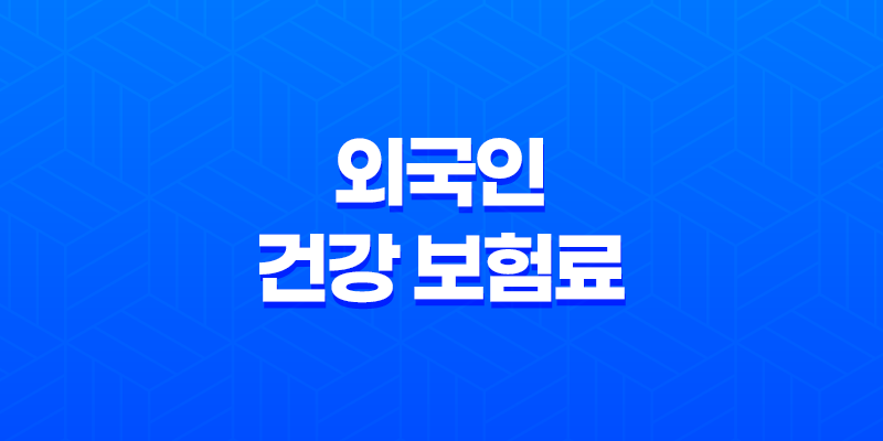 외국인 건강 보험료의 모든 것, 2025년 최신 정보 및 절약 꿀팁 8 외국인 건강 보험료의 모든 것, 2025년 최신 정보 및 절약 꿀팁 7