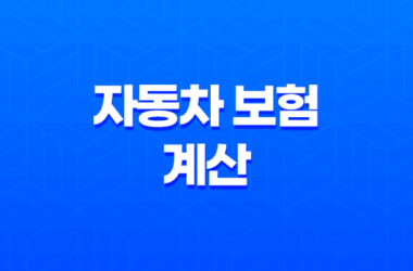 자동차 보험 계산 - 2025년 내 보험료, 가장 저렴하게 가입하는 방법 29