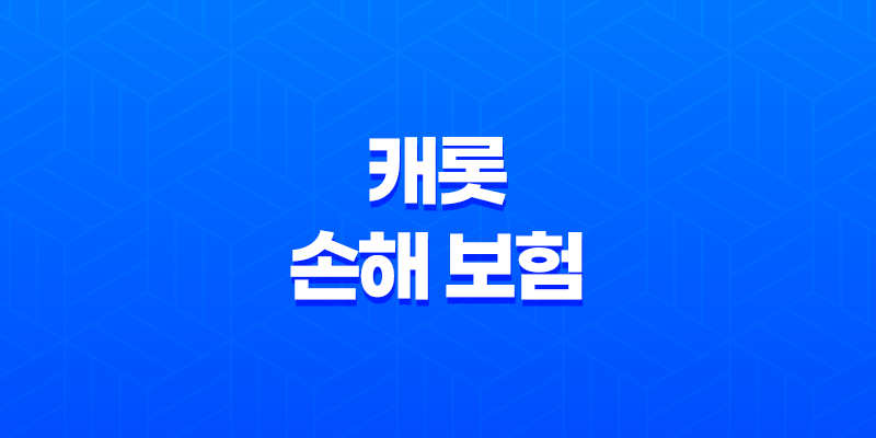 캐롯 손해 보험 - 2025년 꼭 알아야 할 7가지 정보와 가입 전 확인해야 할 단점 8 캐롯 손해 보험 - 2025년 꼭 알아야 할 7가지 정보와 가입 전 확인해야 할 단점 7
