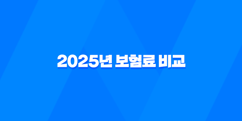 2025년 보험료 비교, 어떻게 해야 가장 저렴할까? - 유형별 맞춤 가이드와 절약 꿀팁 8 2025년 보험료 비교, 어떻게 해야 가장 저렴할까? - 유형별 맞춤 가이드와 절약 꿀팁 7