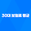 30대 보험료 평균 - 2025년 최신 정보와 현명한 보험 가입 가이드 3