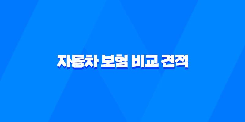 2025년 자동차 보험 비교 견적 - 10가지 꿀팁과 최저가 사이트 추천 8 2025년 자동차 보험 비교 견적 - 10가지 꿀팁과 최저가 사이트 추천 7