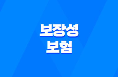 2025년 보장성 보험 핵심 정보, 알아두면 든든한 보장 13