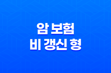 2025년 암 보험 비 갱신 형 완전 정복 - 10가지 추천 상품과 가입 21
