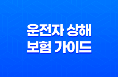 2025년 운전자 상해 보험 가이드 - 10가지 필수 정보와 완벽 비교 분석 11