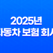2025년 자동차 보험 회사 선택 가이드 - 10가지 핵심 정보와 회사별 순위 및 추천 13