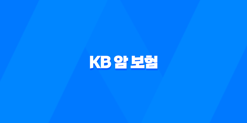 KB 암 보험 - 2025년 암 보험 트렌드와 나에게 맞는 상품 찾기 8 KB 암 보험 - 2025년 암 보험 트렌드와 나에게 맞는 상품 찾기 7