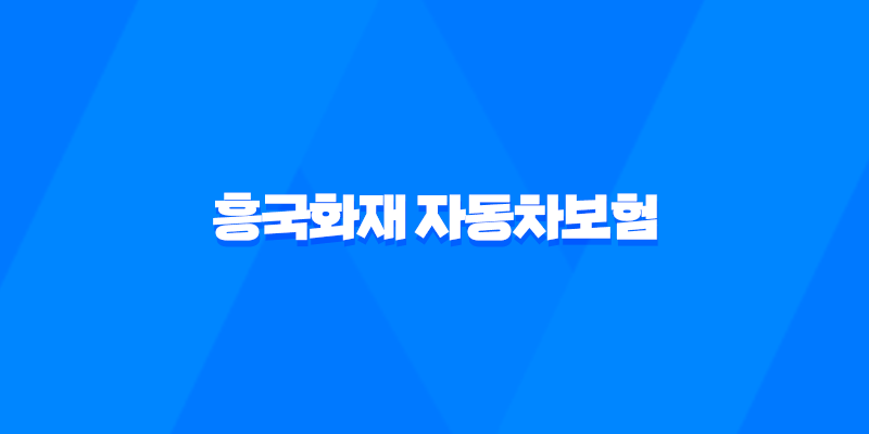 흥국화재 자동차보험 - 2025년 최신 정보와 후기, 전화번호, 다이렉트 혜택 완전 분석 8 흥국화재 자동차보험 - 2025년 최신 정보와 후기, 전화번호, 다이렉트 혜택 완전 분석 7