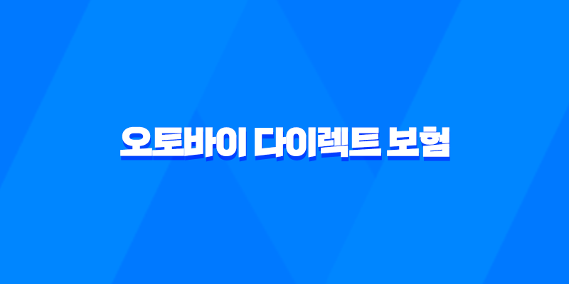 2025년 오토바이 다이렉트 보험 - 총정리 및 완벽 가이드 - 10가지 핵심 정보 8 2025년 오토바이 다이렉트 보험 - 총정리 및 완벽 가이드 - 10가지 핵심 정보 7