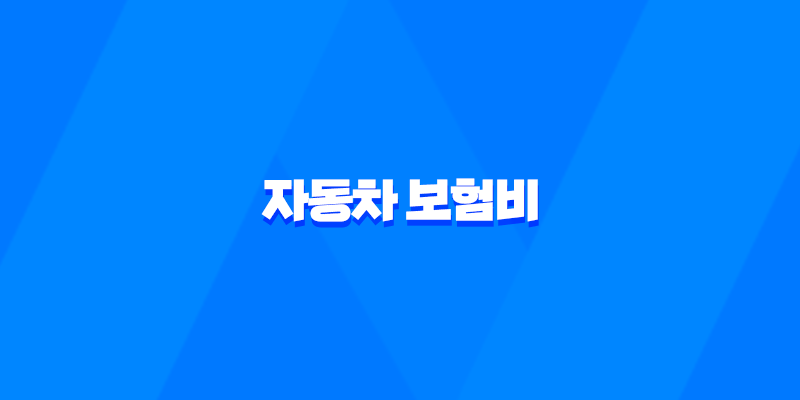 2025년 자동차 보험비 자동차 보험료 절약 가이드 - 나이별, 상황별 맞춤 전략 & 비교견적사이트 활용법 7