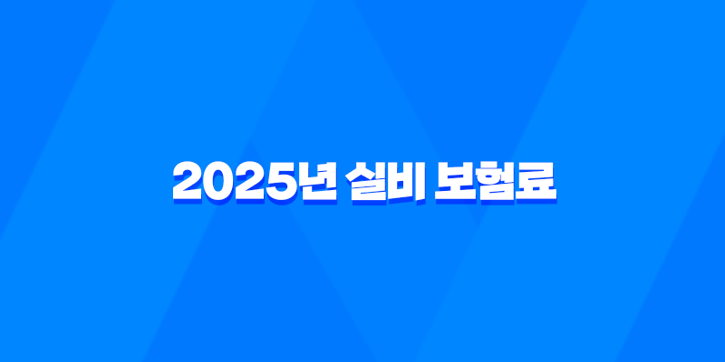 2025년 실비 보험료 - 인상 기준, 평균, 연말정산, 청구 서류 완벽 분석 8 2025년 실비 보험료 - 인상 기준, 평균, 연말정산, 청구 서류 완벽 분석 7