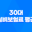 30대 실비보험료 평균 완벽 분석 - 2025년 최신 정보와 절약 꿀팁! 3