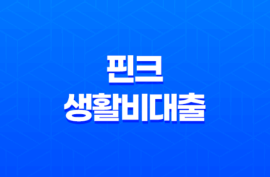 핀크 생활비대출 - 금리, 한도, 조건 완벽정리 (ft. 비상금대출, 당일대출) 27