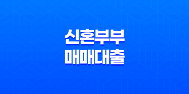 2025년 주요 신혼부부 매매대출 종류 31