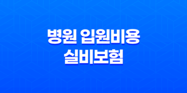 병원 입원비용과 실비보험 적용 진실, 총정리 35