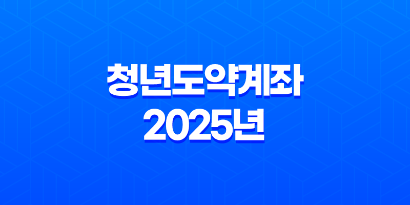 청년도약계좌 2025년 최신 정보, 가입 조건부터 신청 방법까지 완벽 정리 143