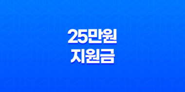 25만원 지원금 2025년 최신 정보 총정리 7